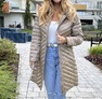 Kozy kabát bronz – Női átmeneti kabát – Innova Fashion – 4. kép
